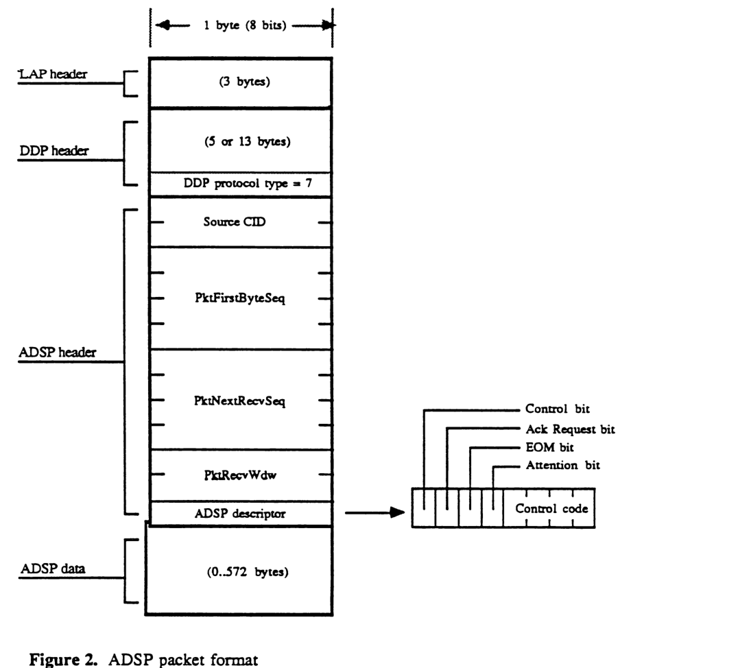 ADSP packet format