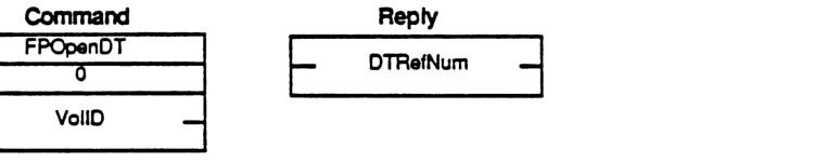 FPOpenDT Packet Format